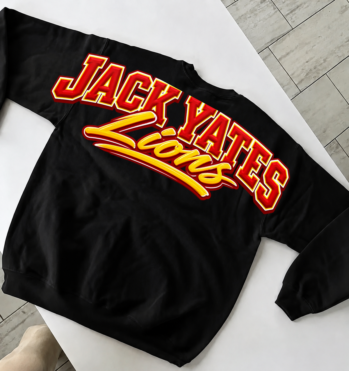 Oversized Back Lettering Tee