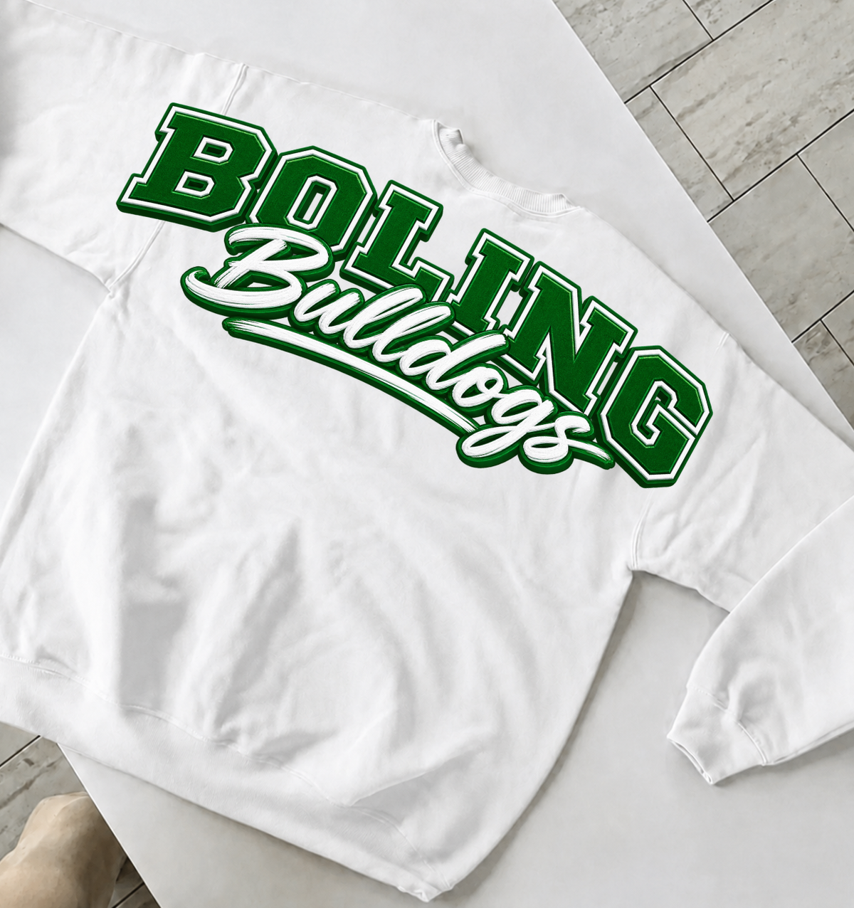 Oversized Back Lettering Tee