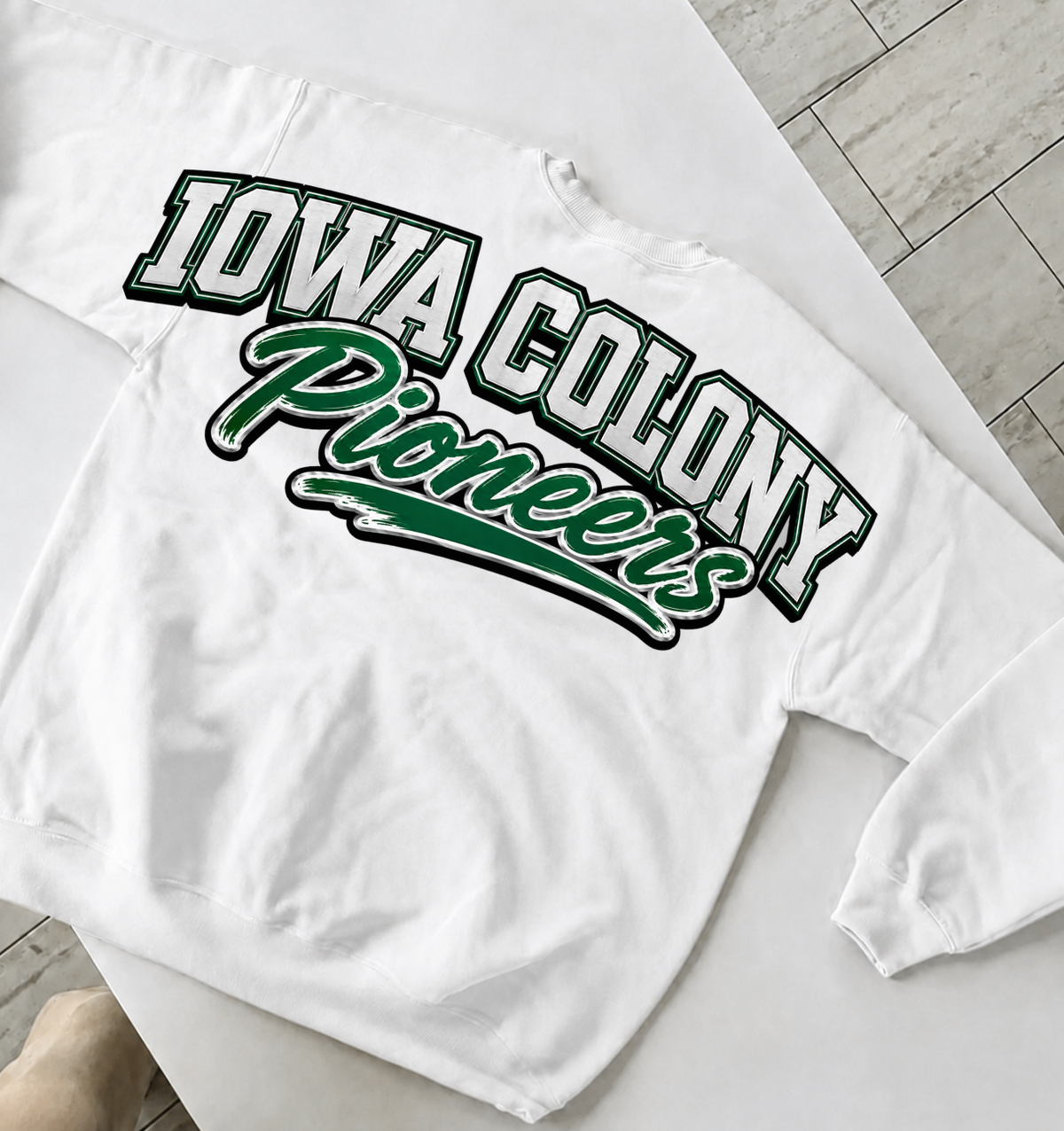Oversized Back Lettering Tee
