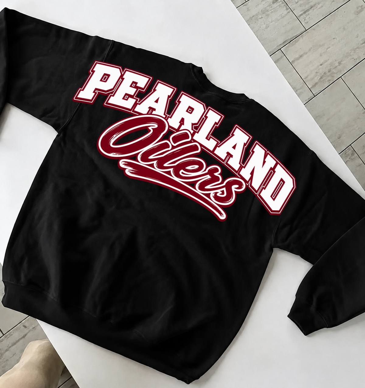 Oversized Back Lettering Tee