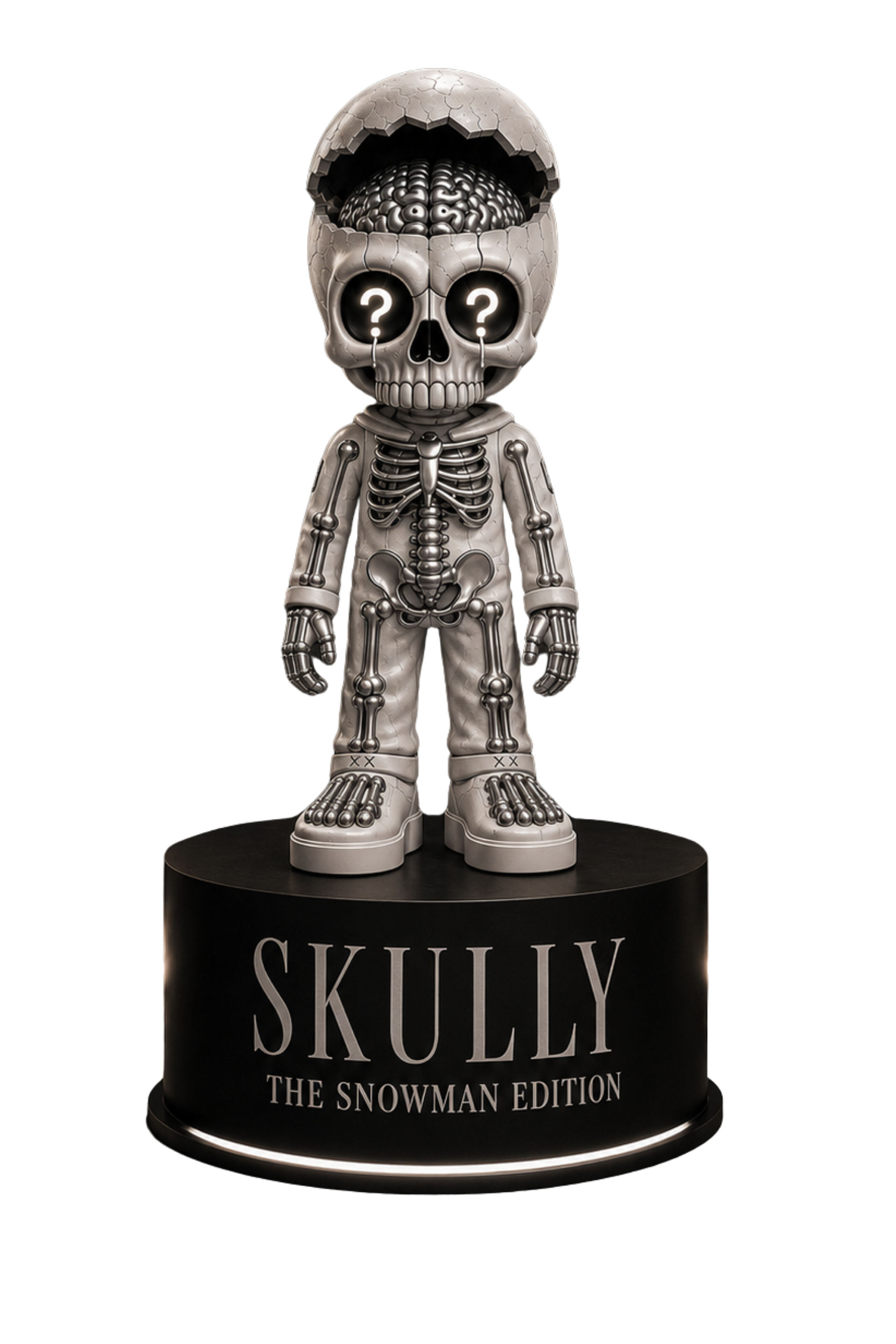 Skully da Snowman Figurine