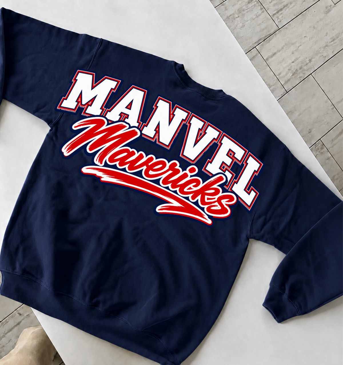 Oversized Back Lettering Tee
