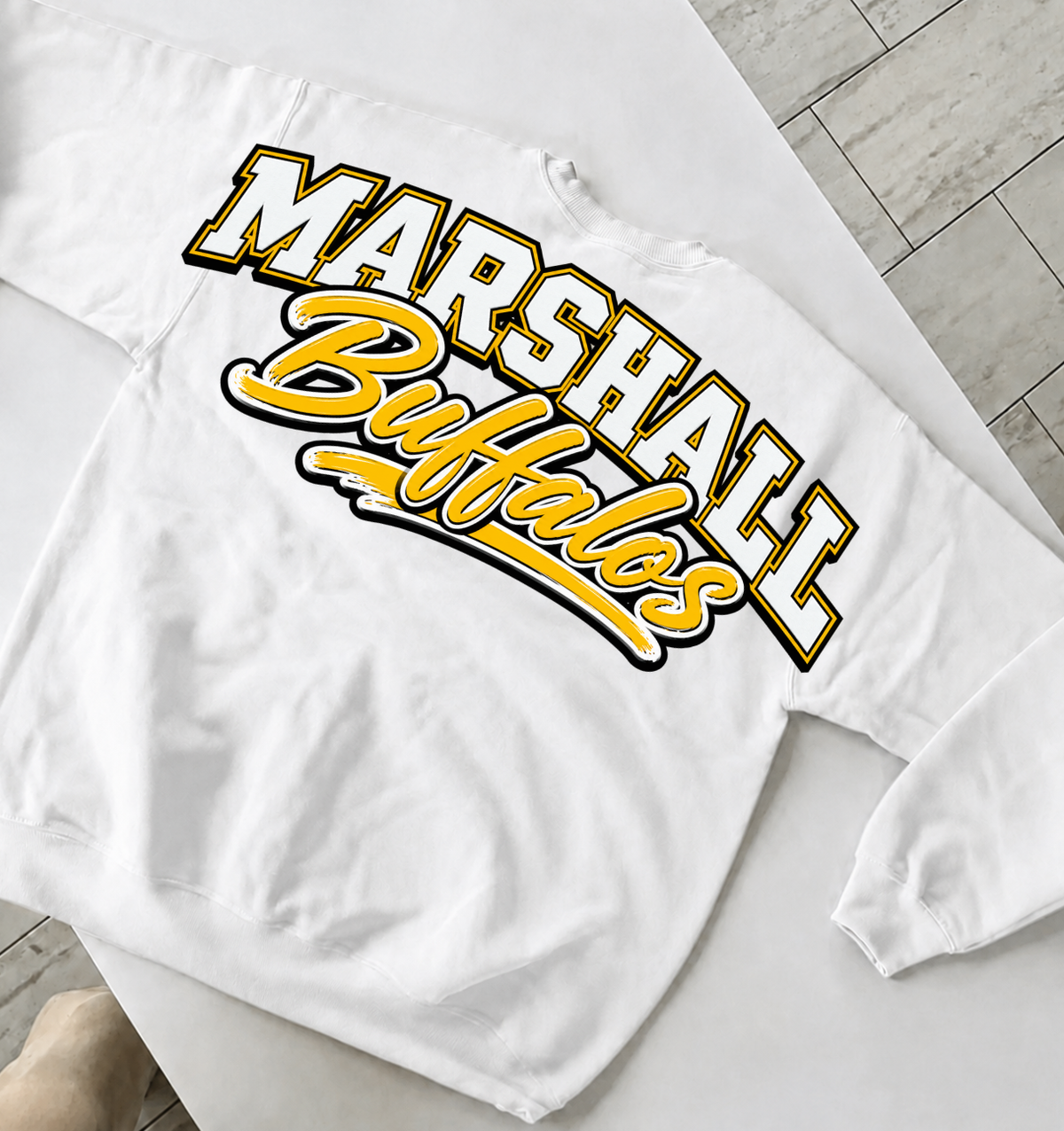 Oversized Back Lettering Tee