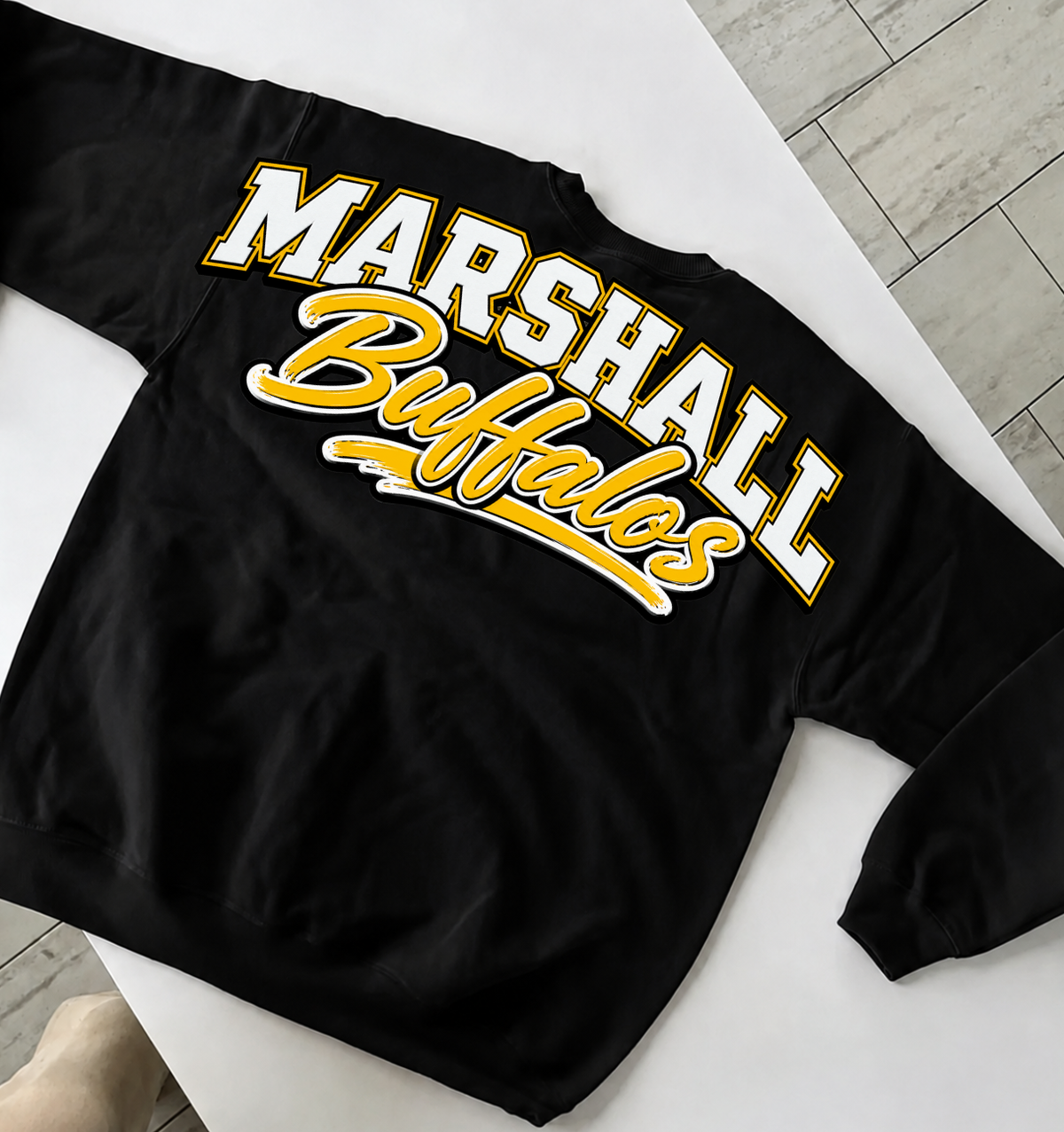 Oversized Back Lettering Tee