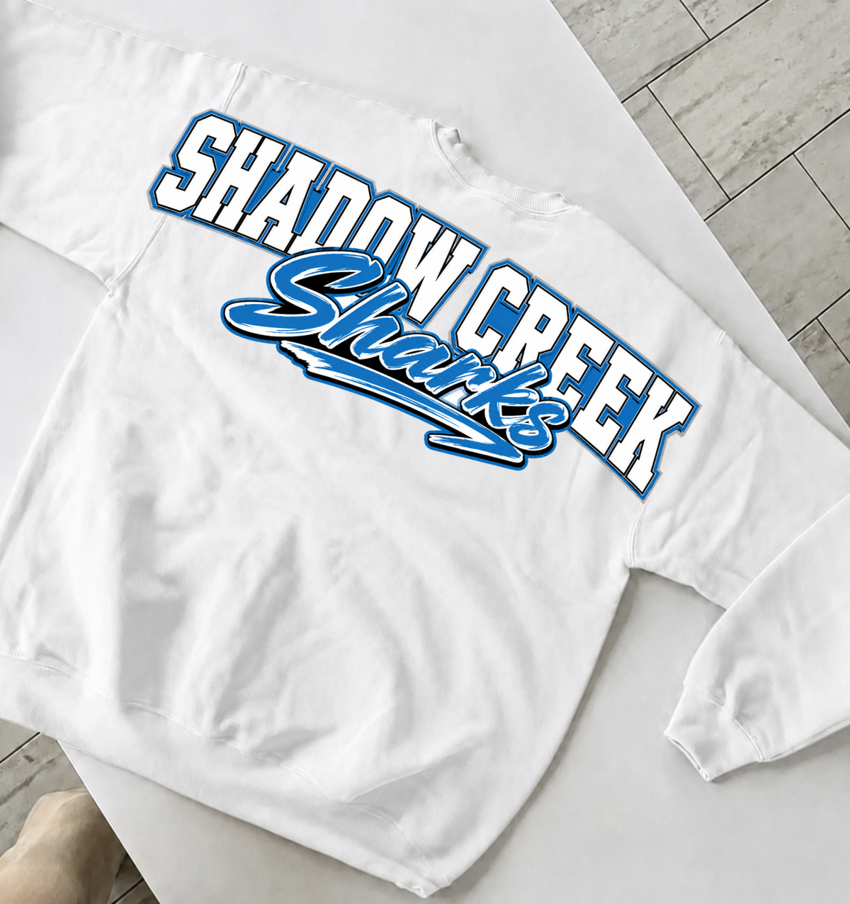 Oversized Back Lettering Tee