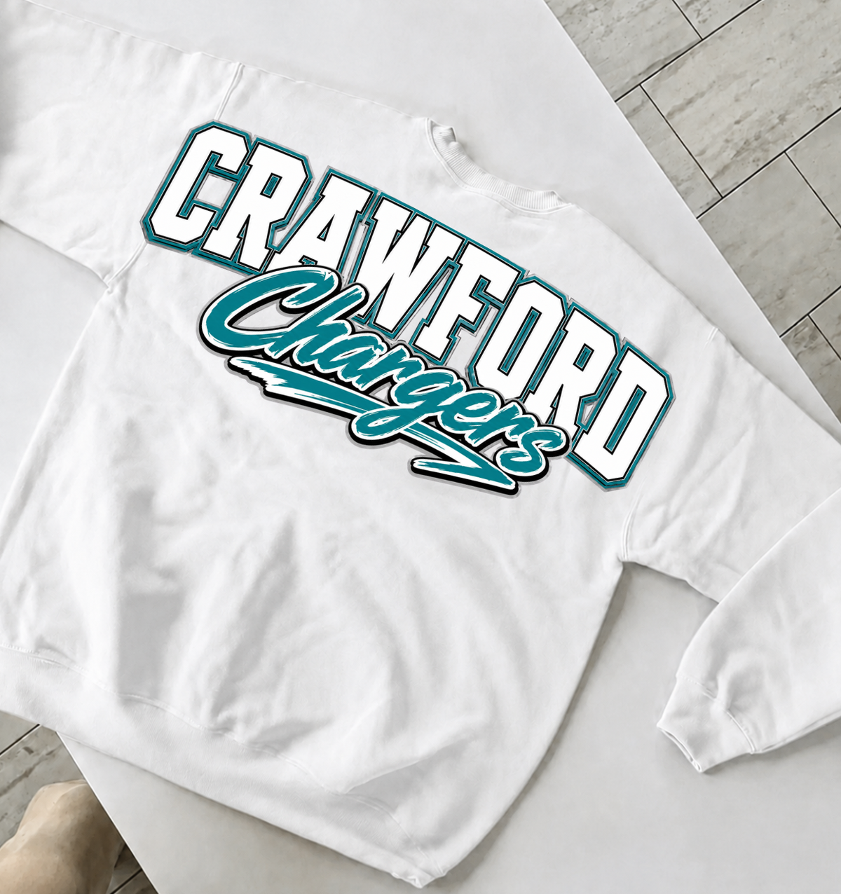 Oversized Back Lettering Tee