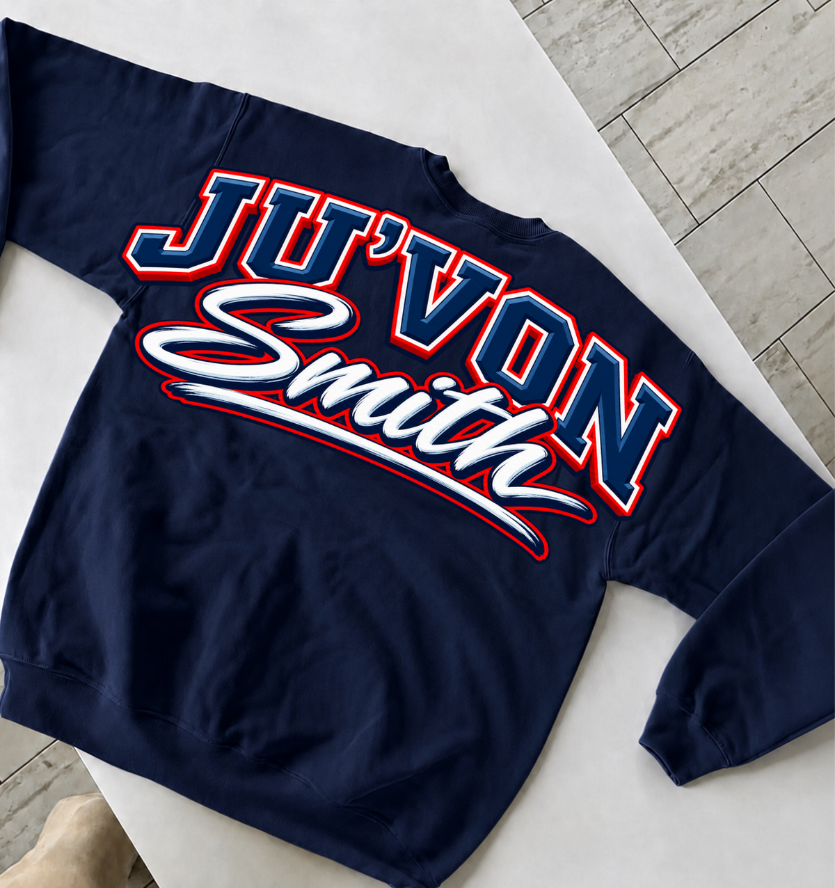Oversized Back Lettering Tee