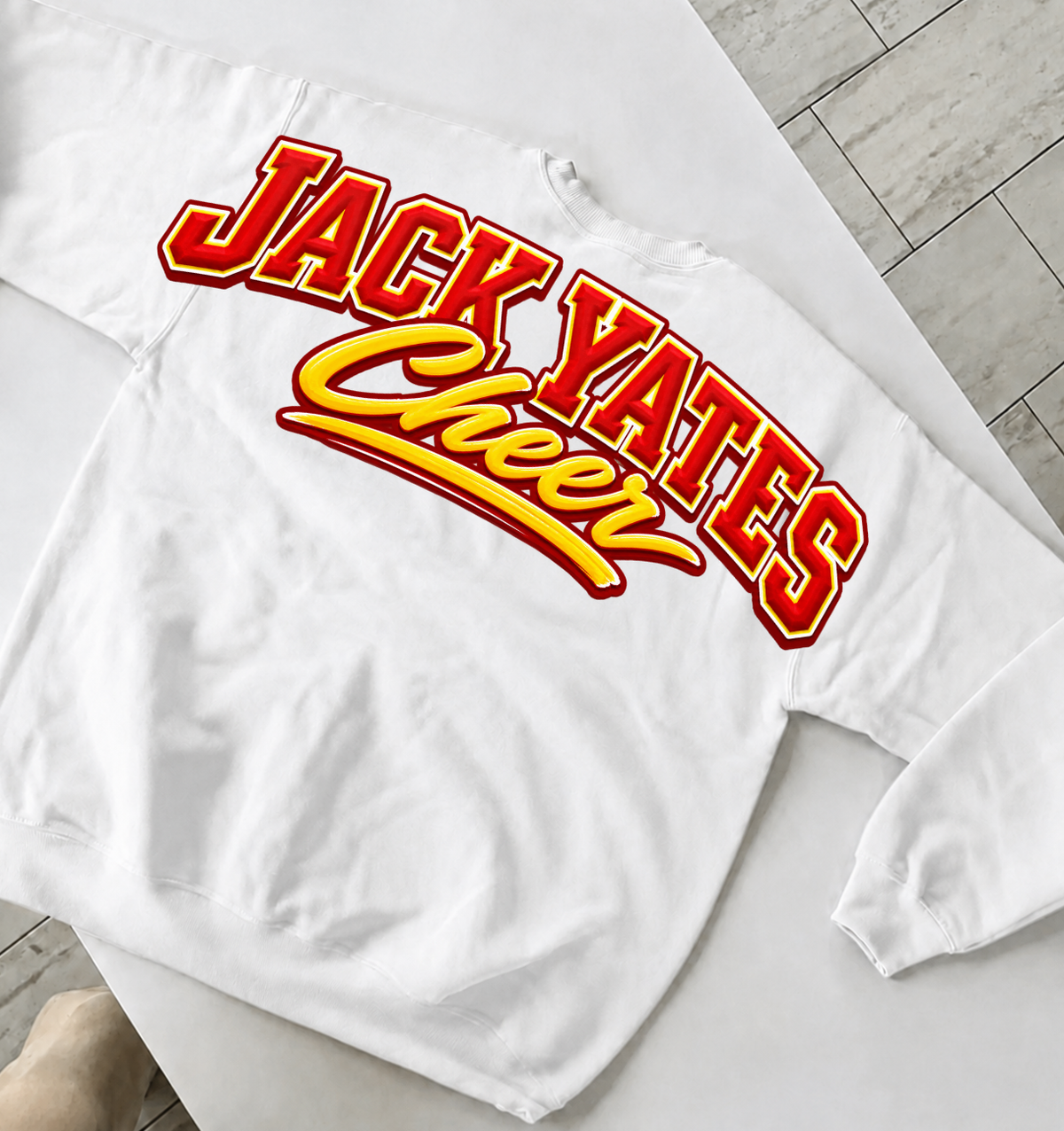 Oversized Back Lettering Tee