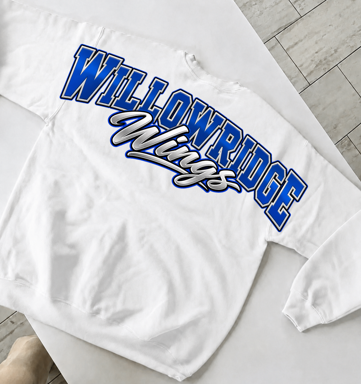 Oversized Back Lettering Tee