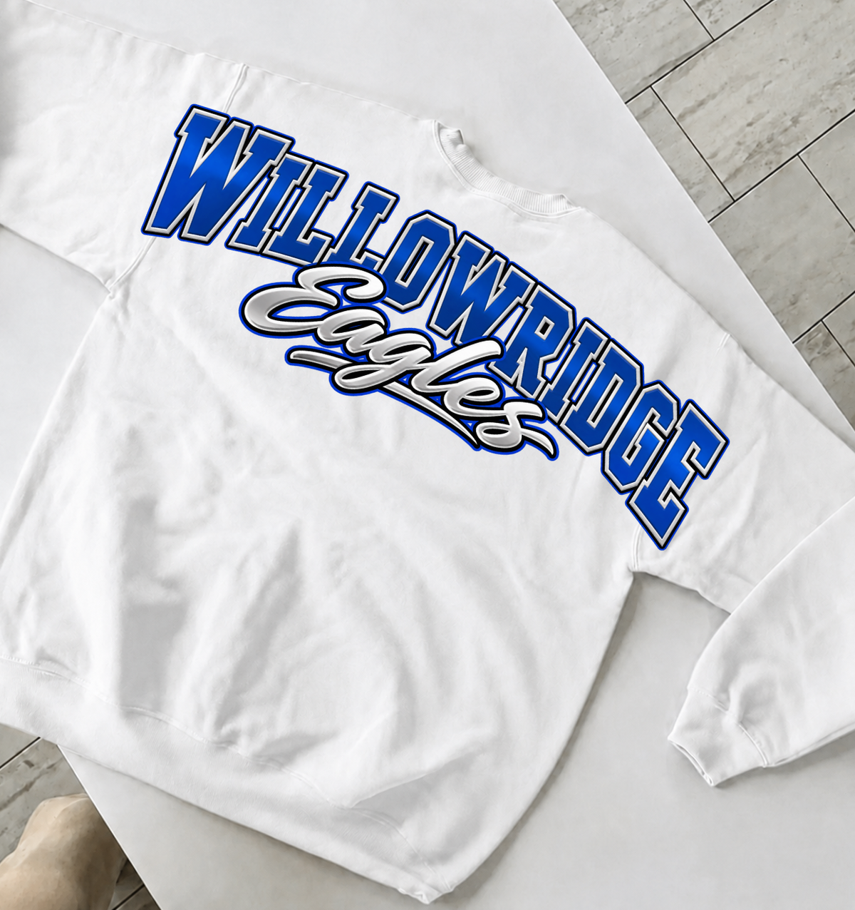 Oversized Back Lettering Tee