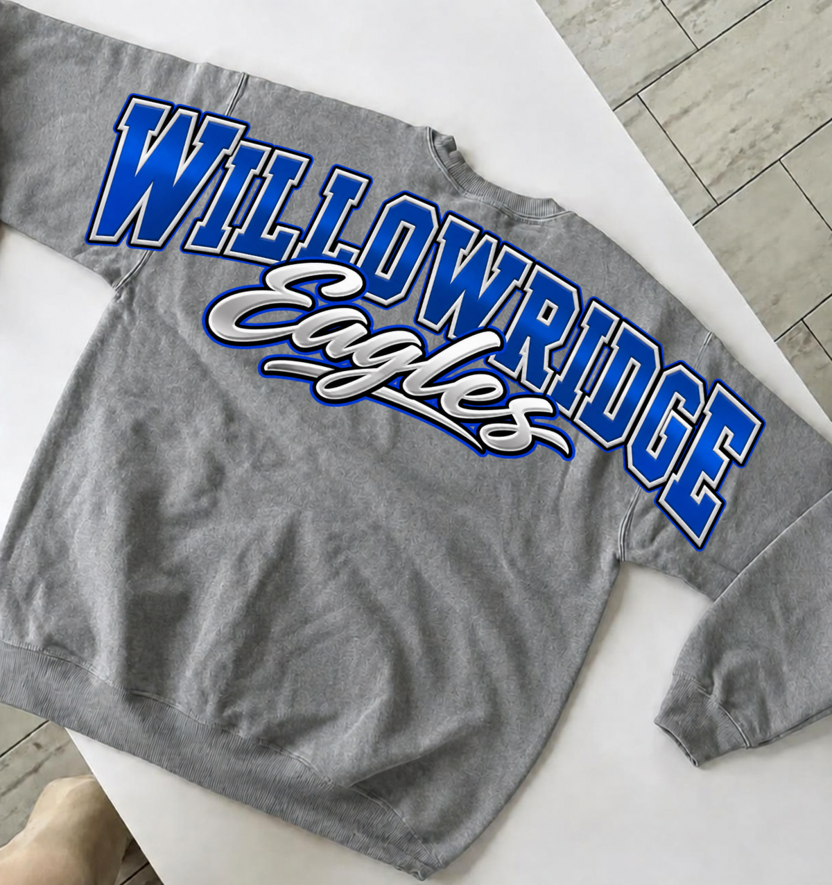 Oversized Back Lettering Tee