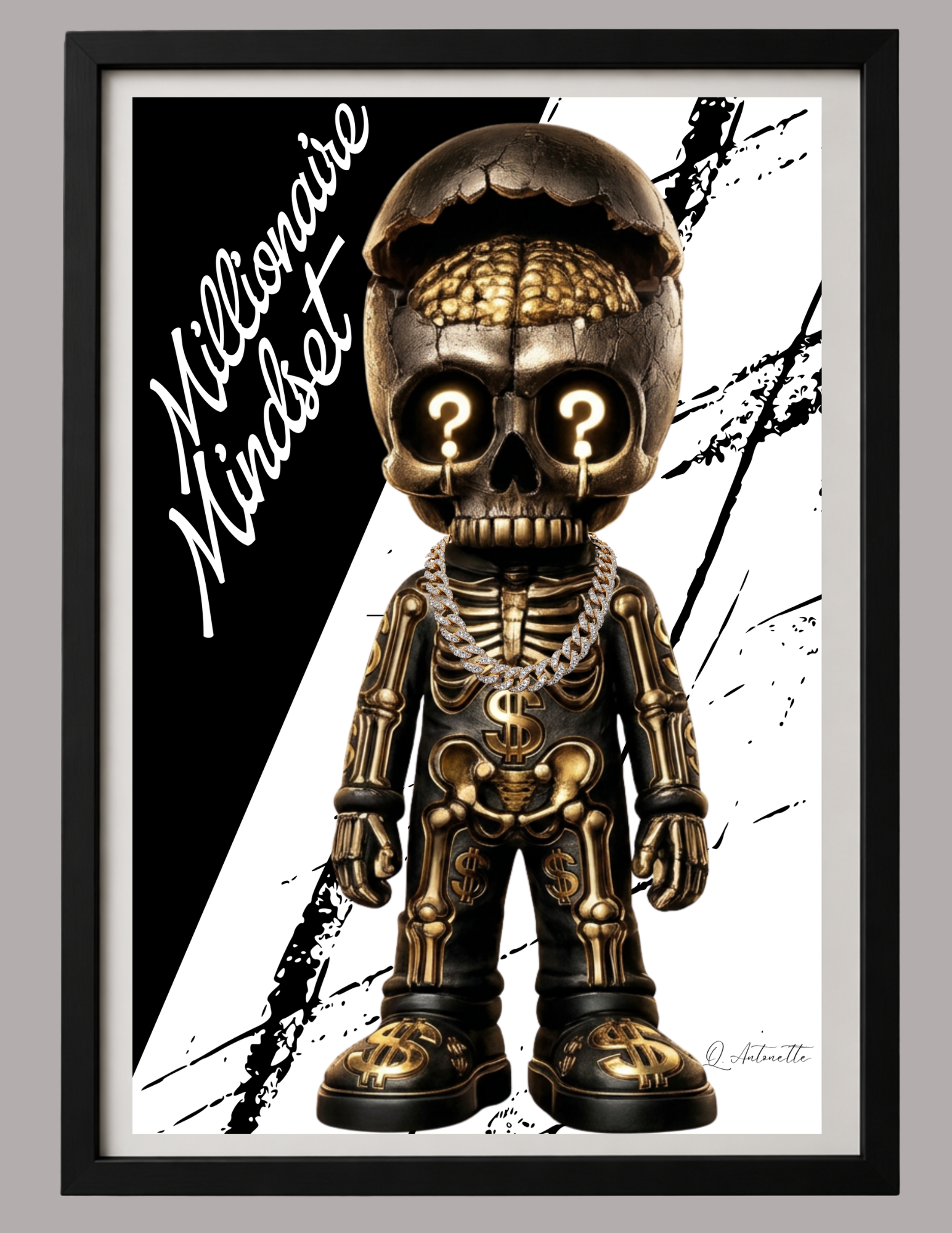 B/W Millionaire Skully