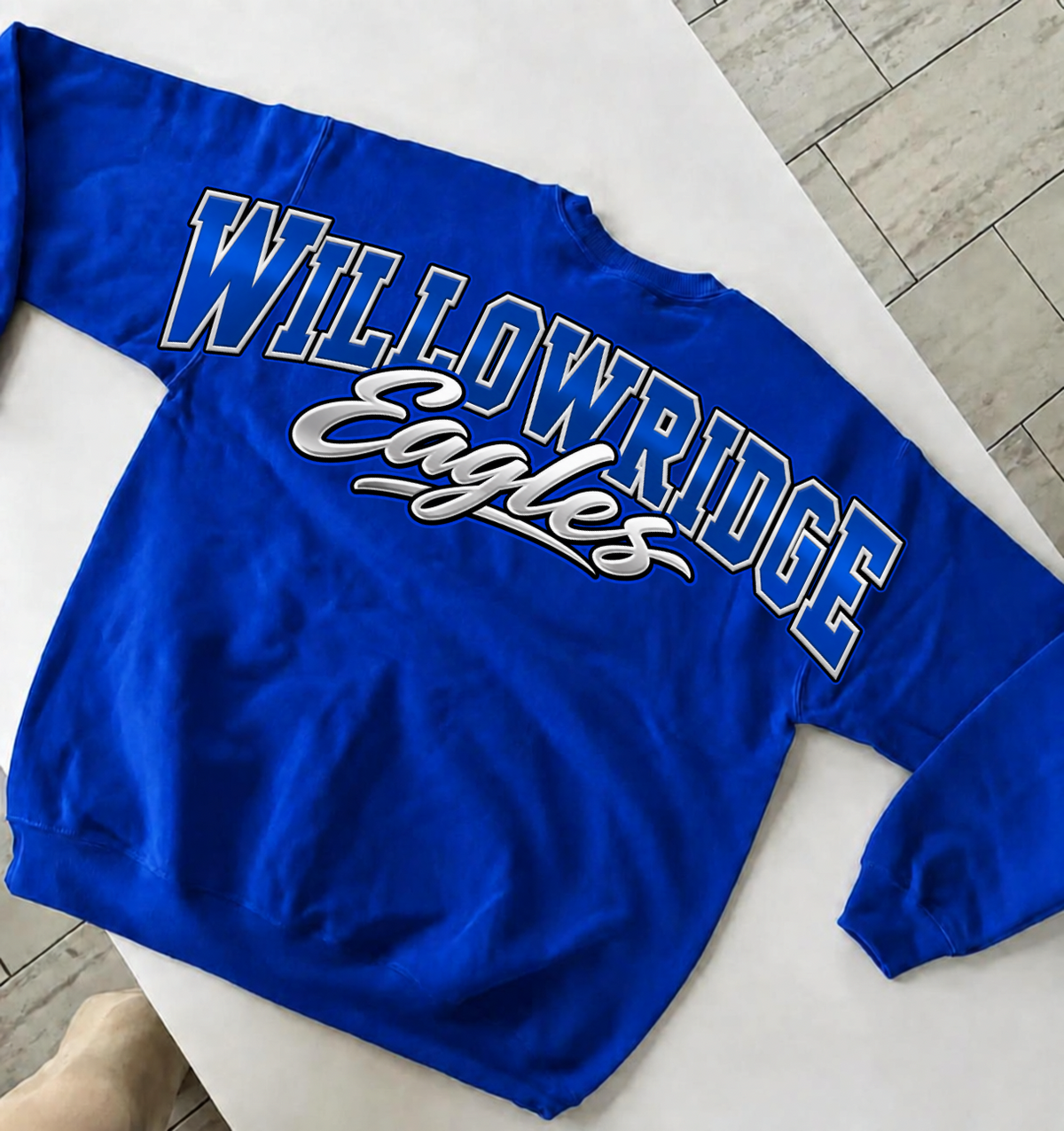 Oversized Back Lettering Tee