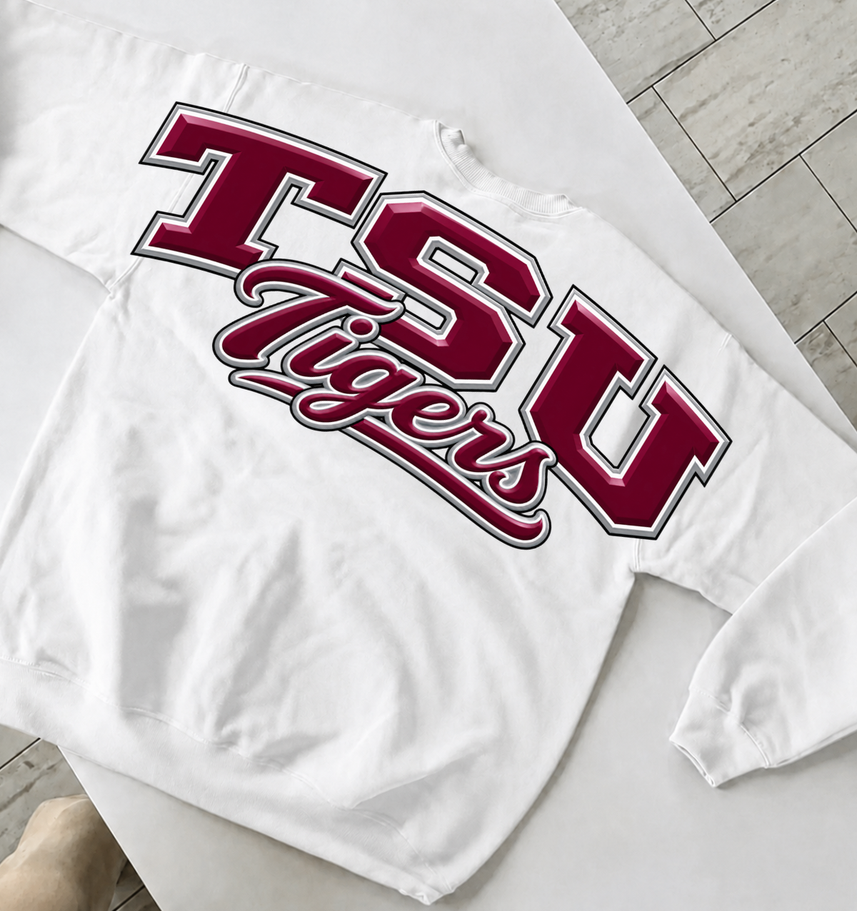 Oversized Back Lettering Tee