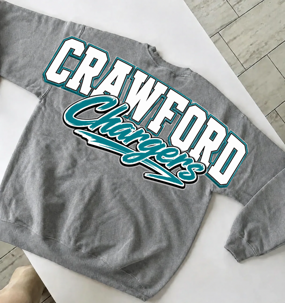 Oversized Back Lettering Tee