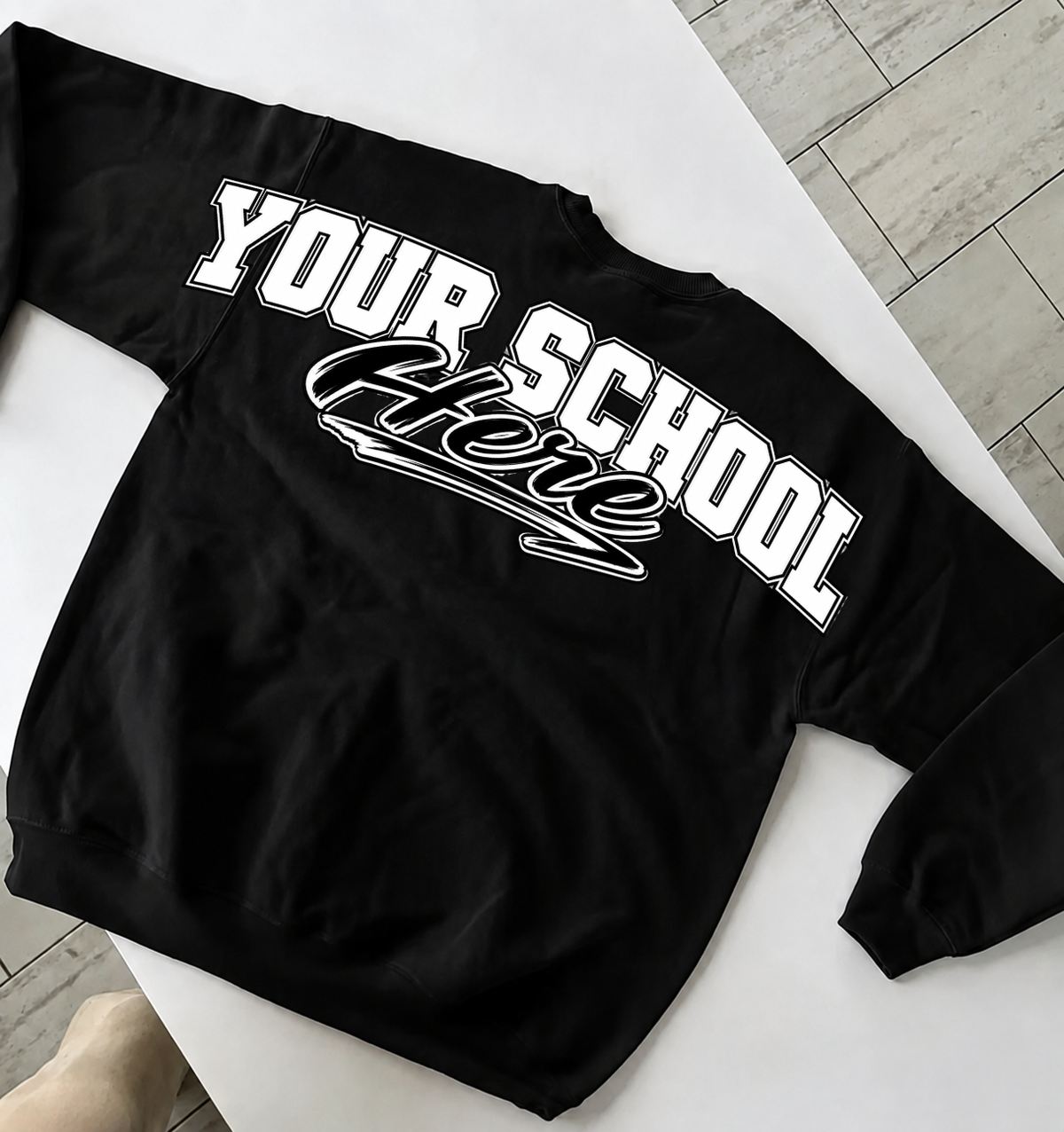 Oversized Back Lettering Tee